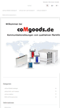 Mobile Screenshot of comgoods.de